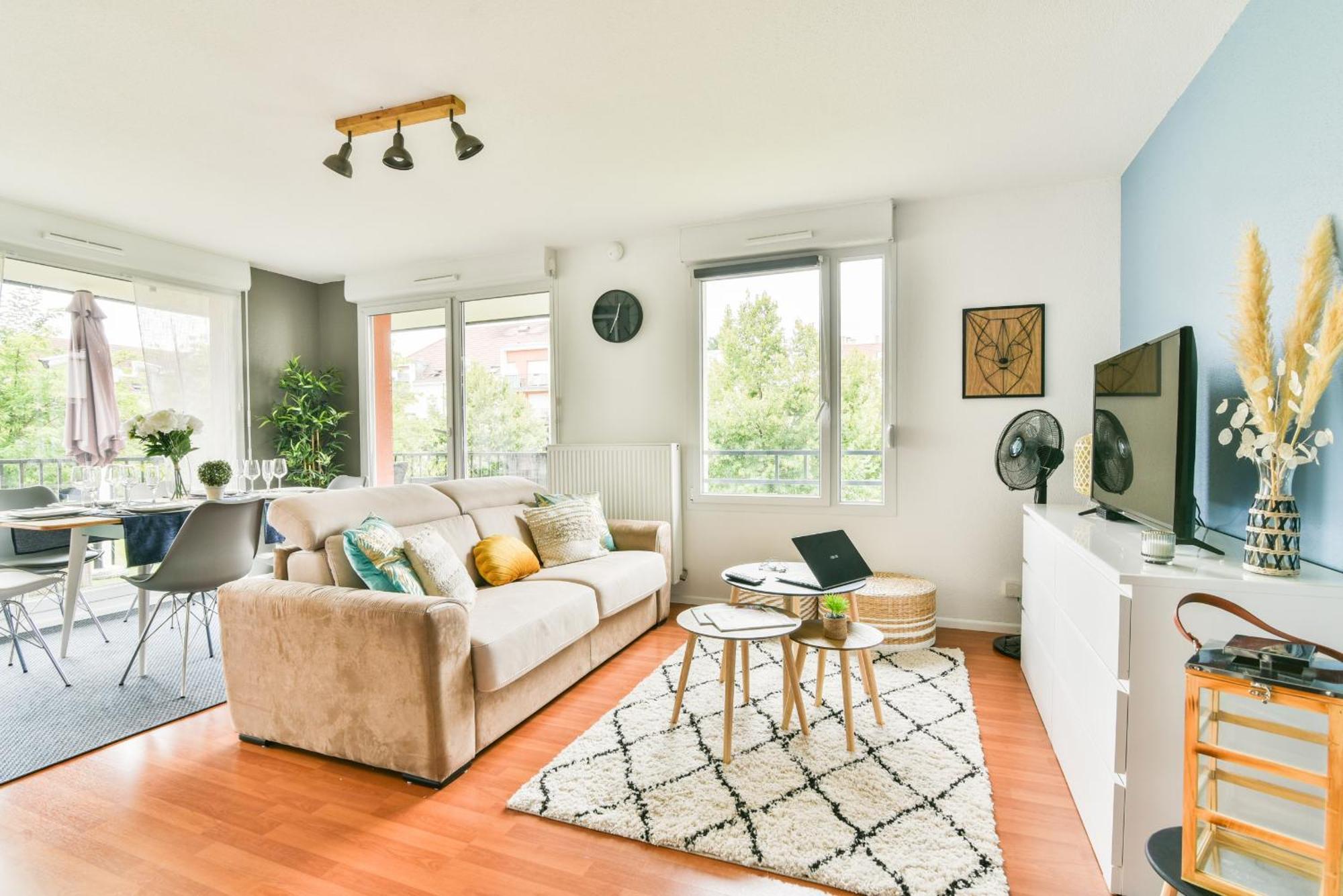 Ferienwohnung Le Chill&Chic Terrasse - Parking Colmar Exterior foto