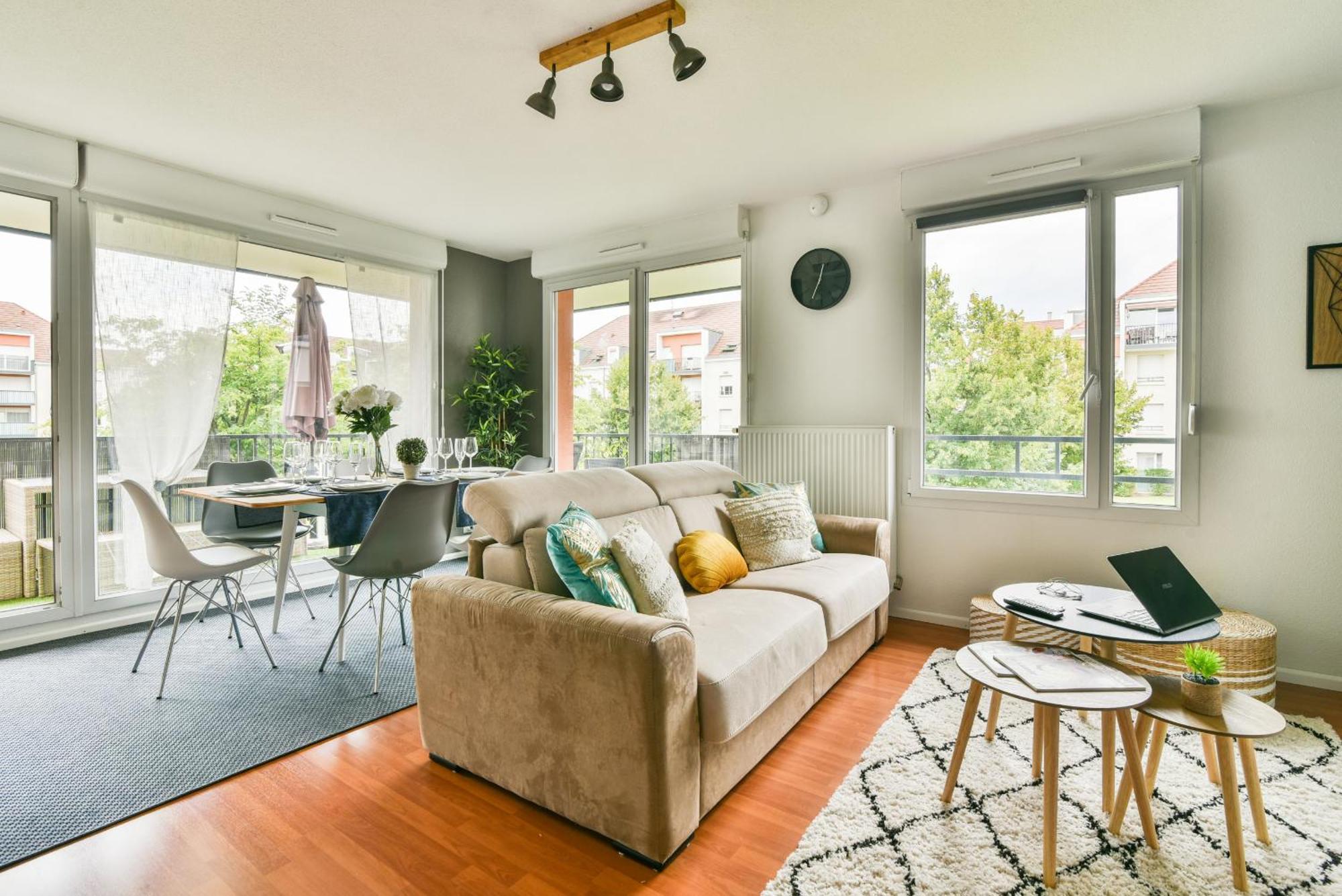 Ferienwohnung Le Chill&Chic Terrasse - Parking Colmar Exterior foto